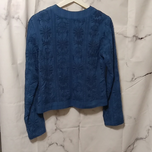 Chico's blue jacket 0 - Picture 8 of 8